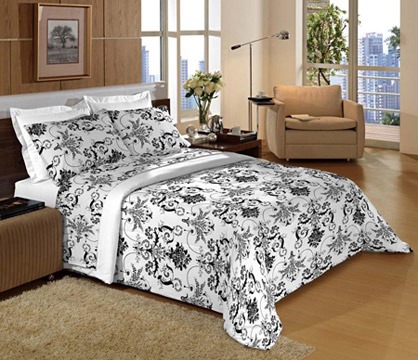 JEnxoval Cama Casal Guerreiro Provençal Le Gardien 200 Fios 7 Peças