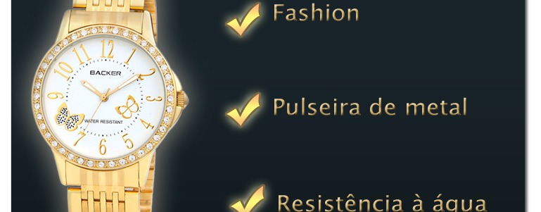 Relógio fashion