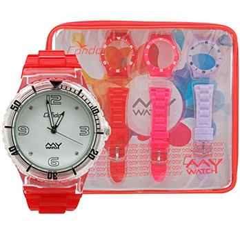 Relógio Analógico My Watch Kit Pulseiras Condor New KM35504B