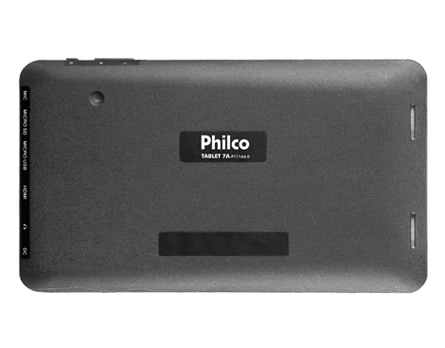 Duas câmeras, para fotografar, filmar e conversar no Philco 7A