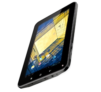 Tablet com tela de 7 polegadas