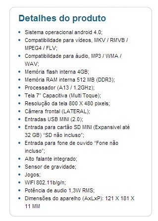 Câmera Entrada Cartão de Memória