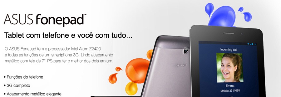 Tablet Asus FonePad 3G Android 4.1