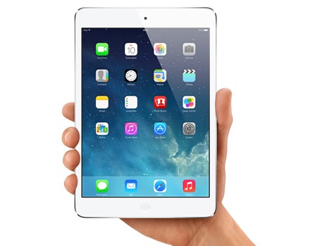iPad Mini Apple com tela em LED com 7,9 polegadas e resolução de 1024 x 768 pixels