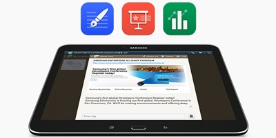 tablet samsung galaxy tab 4 t530n excel word power point