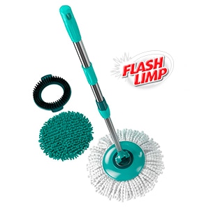 Maior poder de absorção mop giratório flashlimp mop8258 absorção
