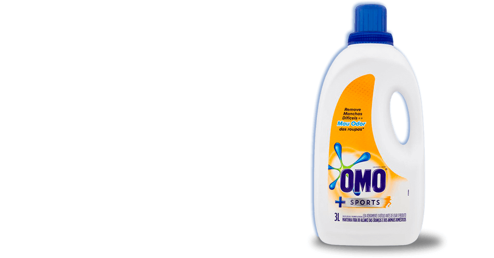 Sabão Líquido Omo Lavagem Perfeita rendimento remove manchas