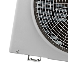 ar condicionado Split Samsung Max Plus AS24UWBUXAZ Frio unidade externa acabamento