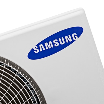ar condicionado Split Samsung Max Plus AS24UWBUXAZ Frio unidade externa detalhe