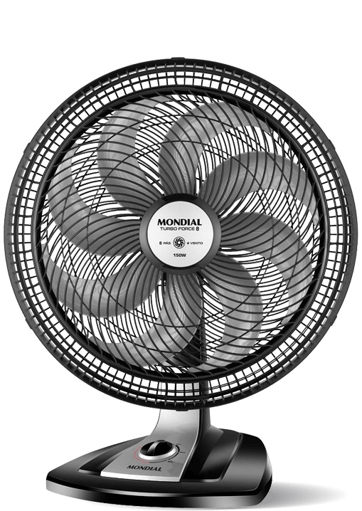 Ventilador de Mesa Mondial Turbo Force 8 Ventilador Mesa Mondial Turbo Force 8