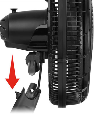 ventilador arno vf41 silence force grade removível
