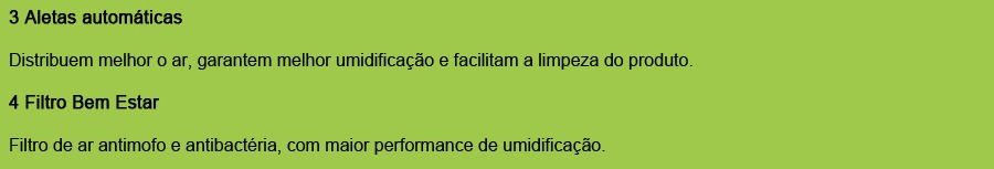 Climatizador de Ar Consul Bem Estar