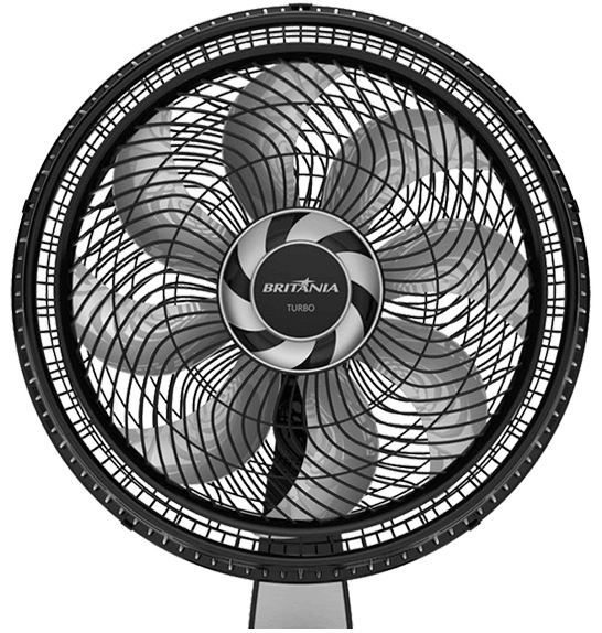 160W de potência Ventilador Mesa Britânia BVT480 velocidade