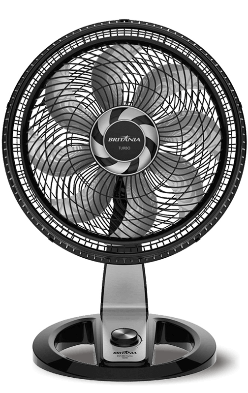 Porta-fio para melhor organização Ventilador Mesa Britânia Turbo BVT480 limpeza