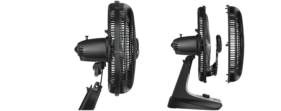 Ventilador Arno Turbo Silencio Maxx Repelente Grade Removível