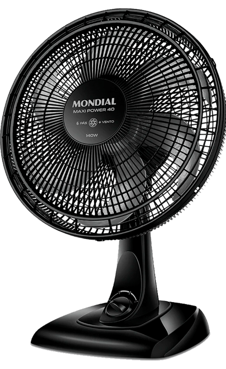 Ventilador Mondial Maxi Power V-40-B Preto Ventilador Mondial Maxi Power V-40-B Preto