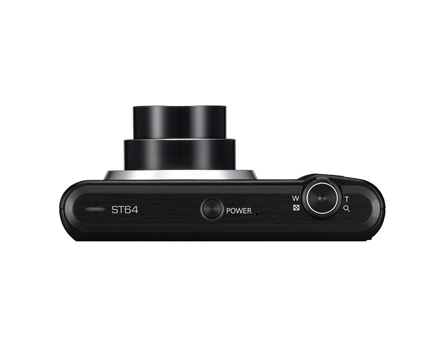 câmera Samsung ST 64 Preta espessura