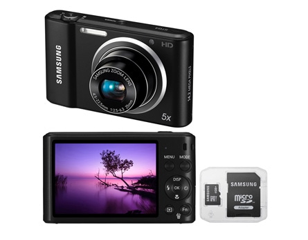 câmera Samsung ST 64 Preta