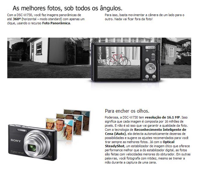 As melhores fotos, sob todos os ângulos