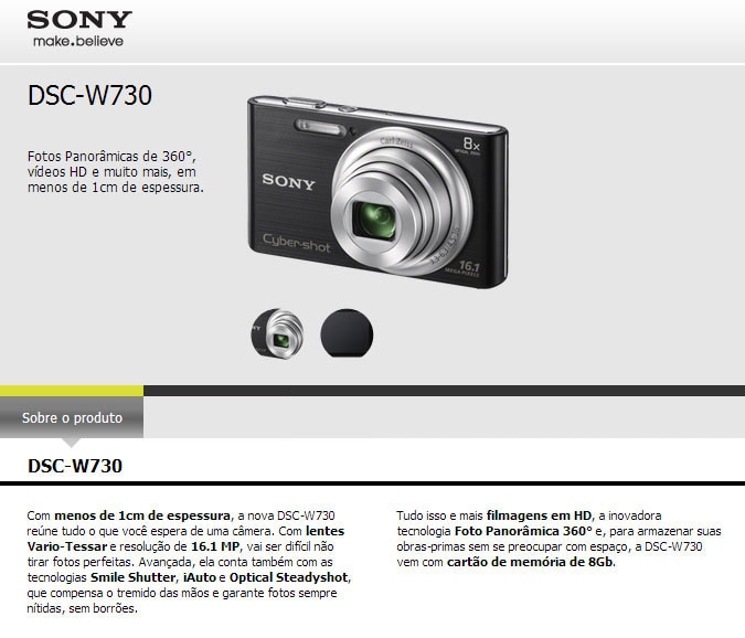 DSC-W730
