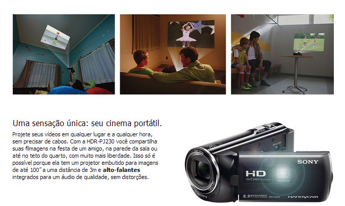 Projetor Embutido