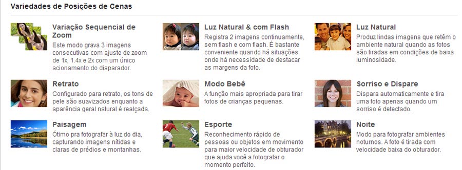 Várias Posições de Cenas