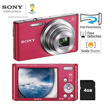 Câmera Digital Sony Cyber-shot DSC-W830