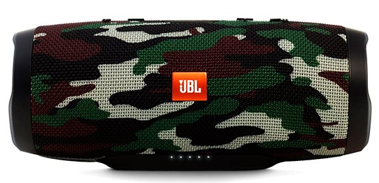 Sua música em ótimo nível Caixa de Som Portátil JBL Charge 3 Squad Edição Especial Camuflada