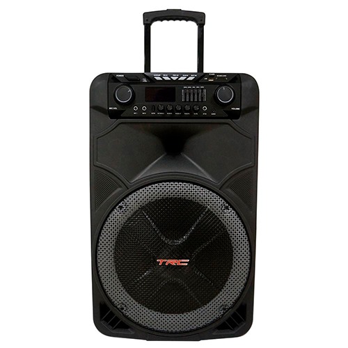 Para todos os ritmos Caixa de Som Amplificada TRC 515 Entrada USB