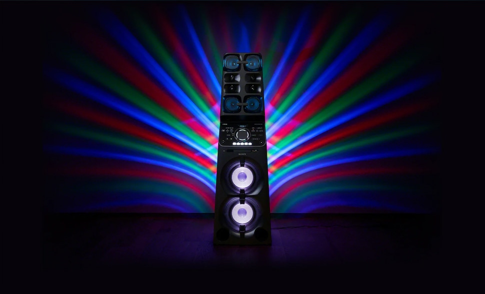 Ilumine a noite MHC-V90DW