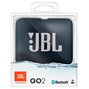 Caixa de som à prova d’água Caixa Som Portátil JBL Go 2 Black Embalagem