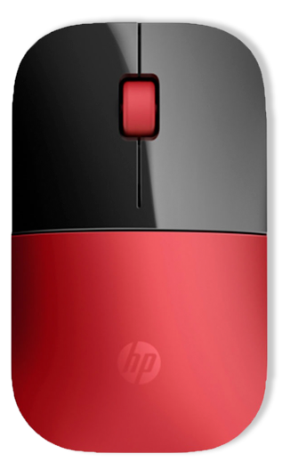 Mouse Sem Fio HP Z3700 Vermelho Mouse Sem Fio HP Z3700 Vermelho