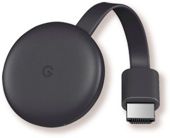 Google Chromecast 3 Streaming Cinza Escuro