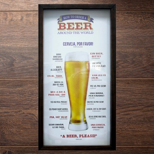 quadro porta tampinhas kapos cerveja