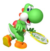 Jogo Mario Tennis Open 3DS: Yoshi
