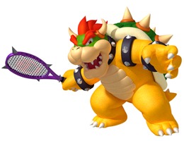 Jogo Mario Tennis Open 3DS: Bowser