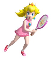 Jogo Mario Tennis Open 3DS: Peach