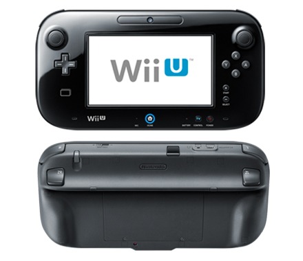 Diferenciado controle Wii U GamePad com tela LCD de 6.2 polegadas