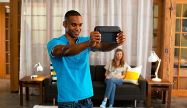 Wii U GamePad, um controle com um novo estilo de jogabilidade e entretenimento