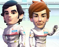 Game PS3 Sauber Sergio Pérez Kamui Kobayashi