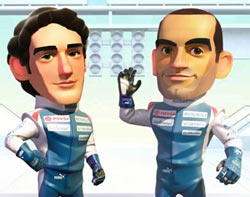 Game para PS3 Williams Bruno Senna Pastor Maldonado