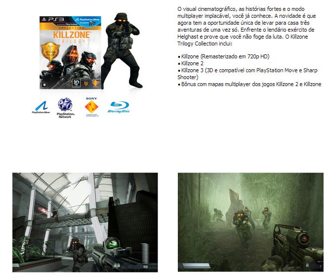 Game para Playstation 3