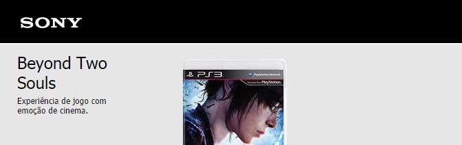 Jogo Beyond Two Souls PS3 game
