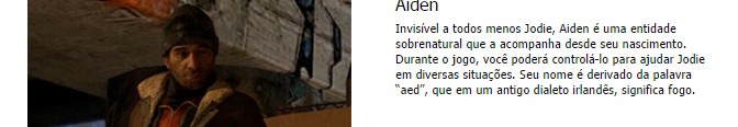 Jogo ps3 beyond aiden invisível entidade sobrenatural