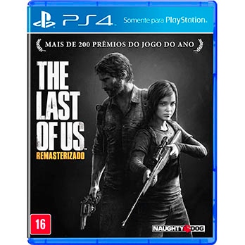 jogo The Last of Us Remasterizado PS4 caixa