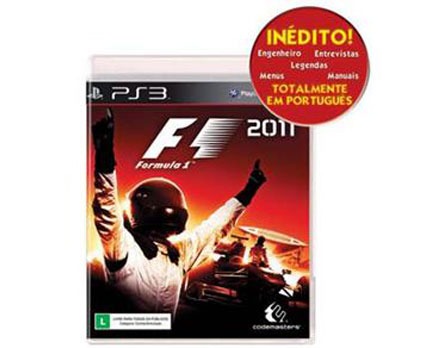 Vencedor do BAFTA - Formula 1 2011 para PS3 é sequência do jogo Formula One
