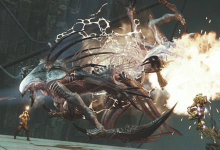ps4 playstation jogo evolve game monstros