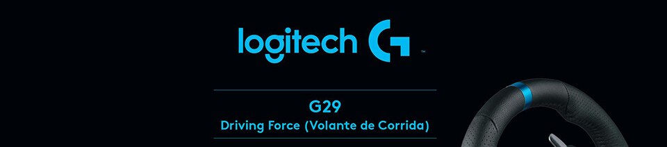 Volante Logitech G29 Driving Force Para Ps5, Ps4, Ps3 E Pc - Escorrega o  Preço