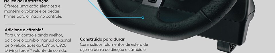 Volante Logitech G29 C/ Pedal P/ Ps3, Ps4, Ps5, Pc - Escorrega o Preço