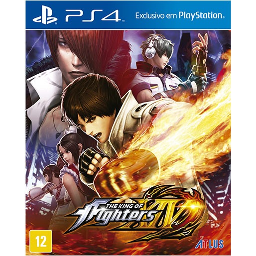 Jogo The King of Fighters XIV – PS4  50 lutadores sendo 31 deles retornando de versões anteriores e 19 inéditos